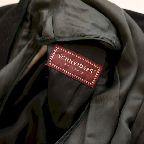 Euro Vintage Virgin Wool & Cashmere Coat