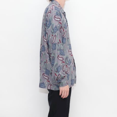 Paisley Pattern L/S Shirt