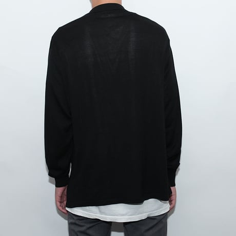 Silk Shirt Cardigan