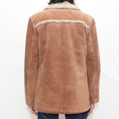 LAKELAND Suede Leather Shearing Coat