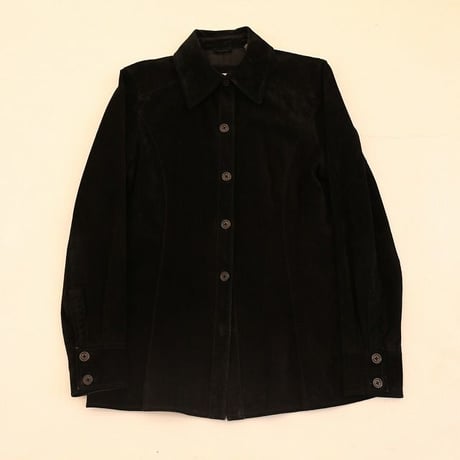 Black Suede Leather Jacket
