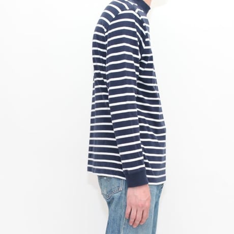 L.L.Bean Mokneck Border L/S T-Shirt