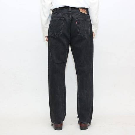 Levi's 501 Black Denim Pants MADE IN USA