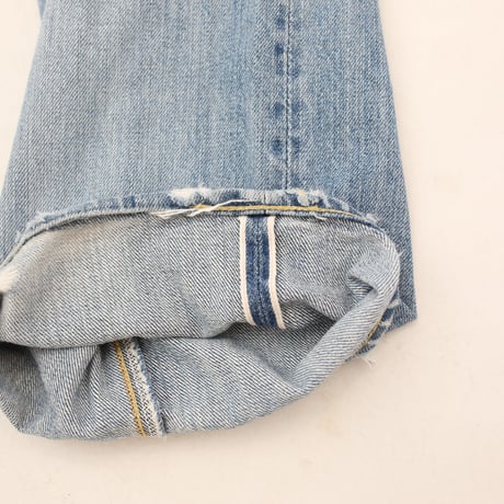 Levi's 501 Red Line Damage Denim Pants