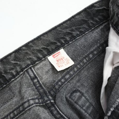 90s Levi's 505 Black Denim Pants MADE IN USA