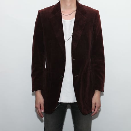 Velvet  Tailored Jacket