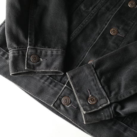 Levis Black Denim Trucker Jacket