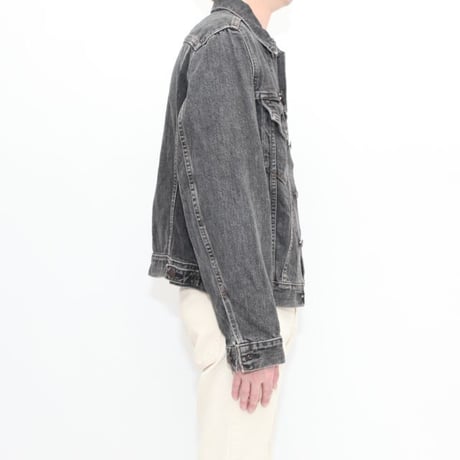 Levis 70505 Black  Denim Trucker Jacket