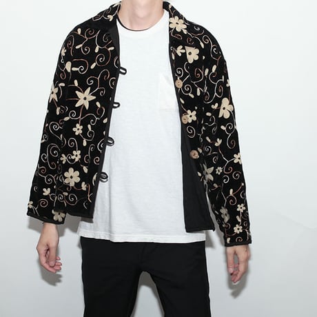Velvet Embroidery Jacket
