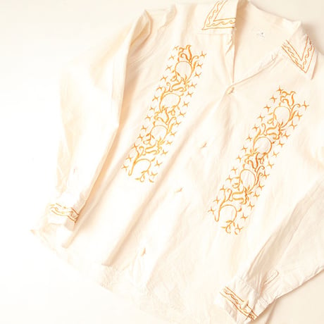 Embroidery Linen Shirt