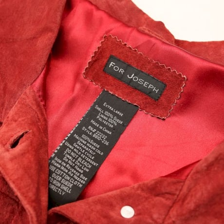 Vintage Suede Leather Jacket