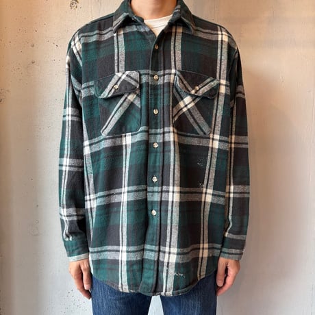 Five Brother Cotton Heavy Flannel Shirt MADE IN USA