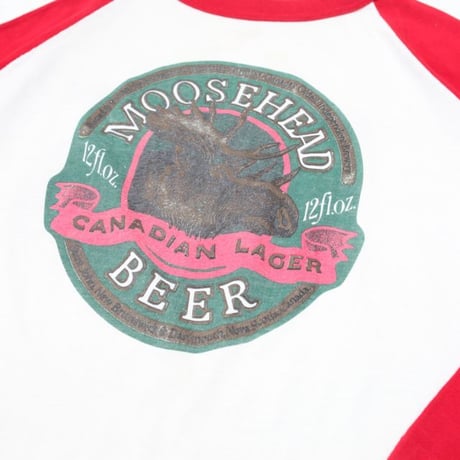 Beer Print Raglan Sleeves T-Shirt