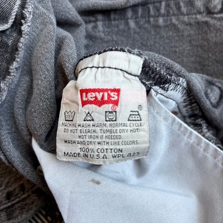 90s Levi's 501 Black Denim Pants MADE IN USA