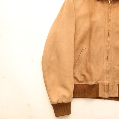 Vintage Nubuck Leather Jacket