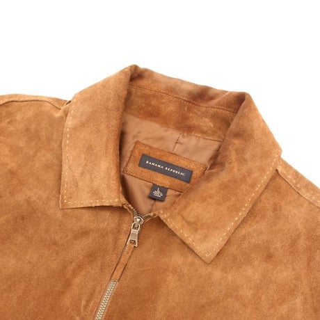 Banana Republic Suede Leather Jacket
