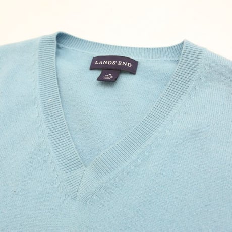 Cashmere V-Neck Knit Sweater