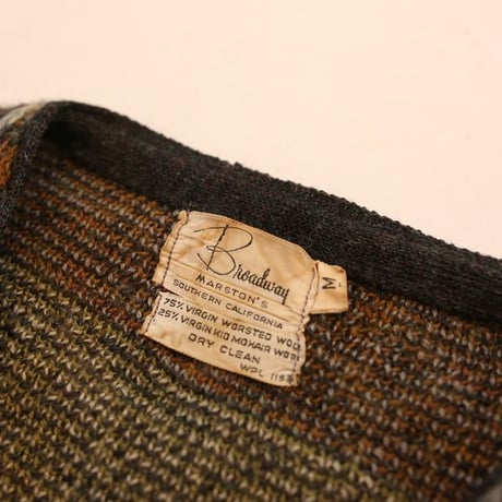 60's Vintage Mohair Knit Cardigan