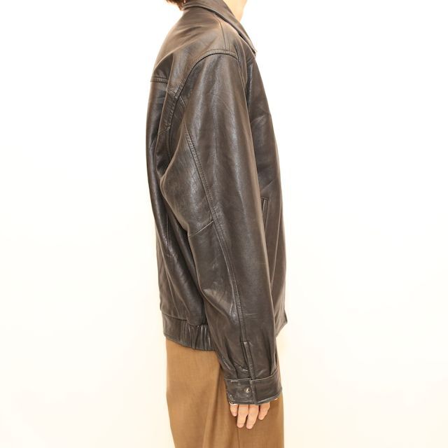 HATHAWAY Black Leather Jacket | Strato