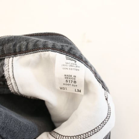 Levi's 517 Black Denim Pants