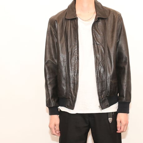 Single Leather Jacket