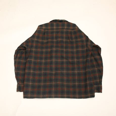 70s Pendleton Wool Plaid Loop Shirt