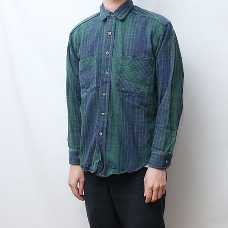 80s ネルシャツ Vintage Flannel Shirt St Johns Bay