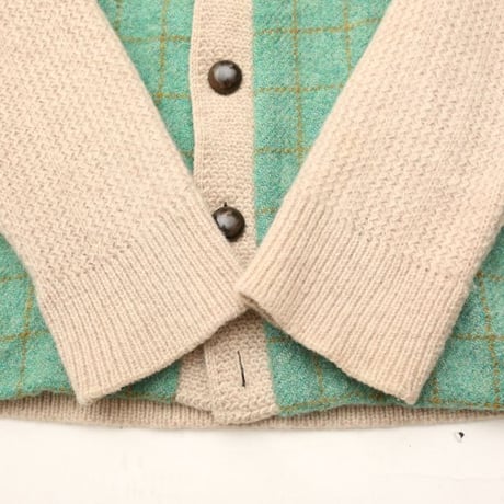 Vintage Wool Knit Cardigan
