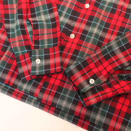 60s Cotton Check Shirt