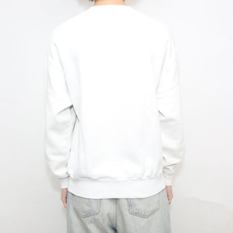 Jerzees Blank Sweat Shirt White