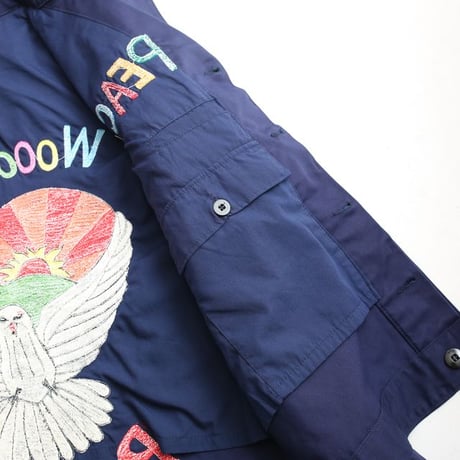 Embroidery Remake Euro Military Jacket