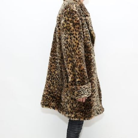 Leopard Fake Fur Coat