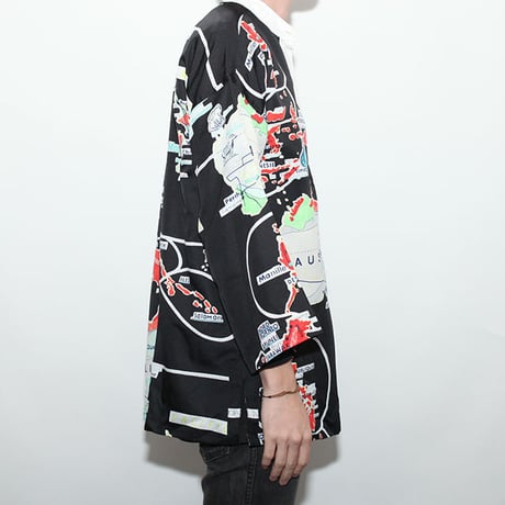 Australia Map Shirt blouse