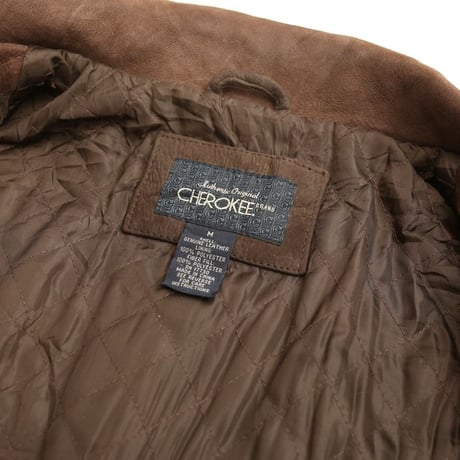 Cherokee Brown Leather Jacket
