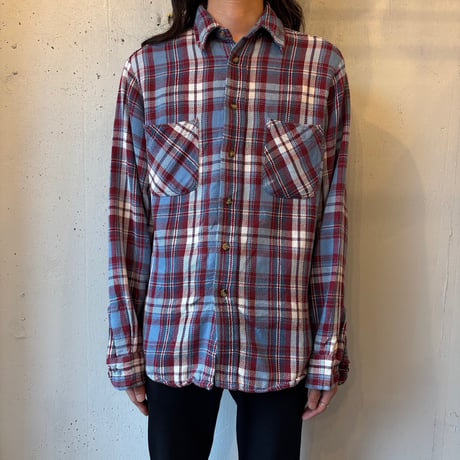 80s BIG MAC Cotton Heavy Flannel Shirt