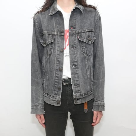 80's Levi's 70506-0259 Black Denim Jacket