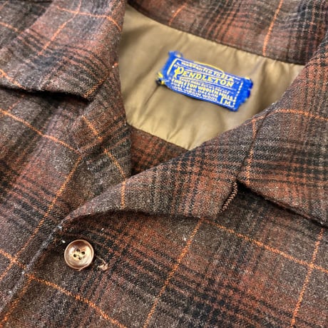 60s Pendleton Plaid Loop Shirt