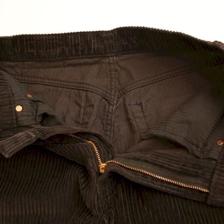 Levi's Black Corduroy Wide Flared Pants Big E