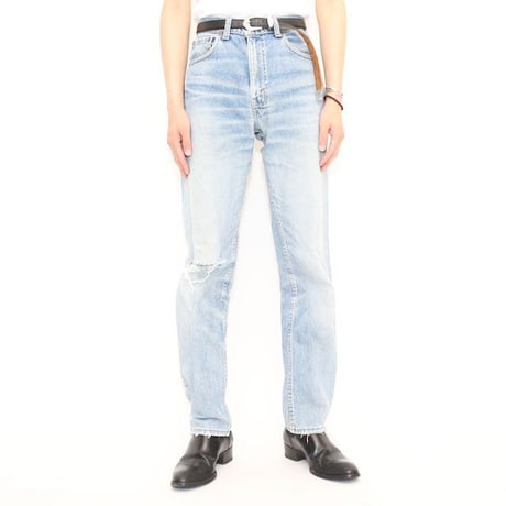 90's Levi's 505 Damage Denim Pants MADE IN USA
