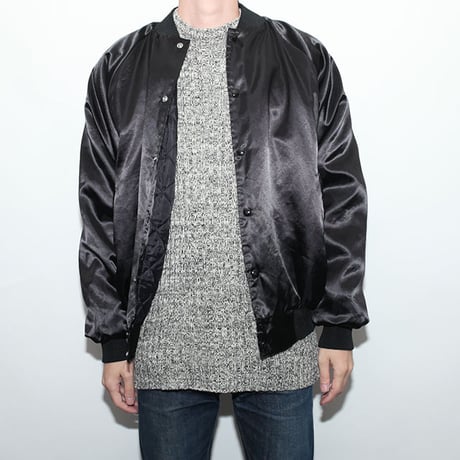 Black Satin Embroidery Jacket