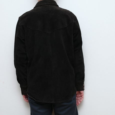 スウェード スナップジャケット Vintage Suede Jacket