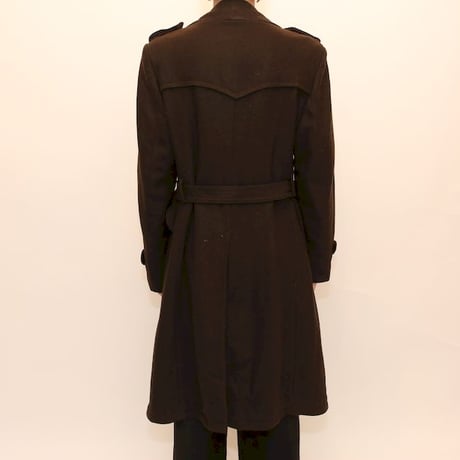 Euro Vintage Double Breasted Wool Coat