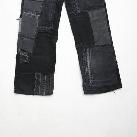 Levi's Patchwork Remake Black Denim Pants