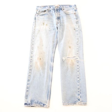 Levi's 501 Damage Denim Pants