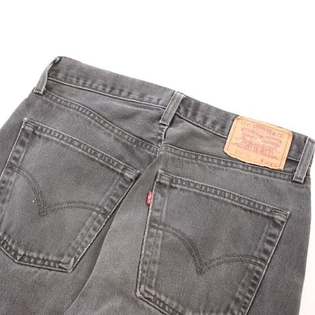 90's Levi's 508 Black Denim Pants MADE IN UK