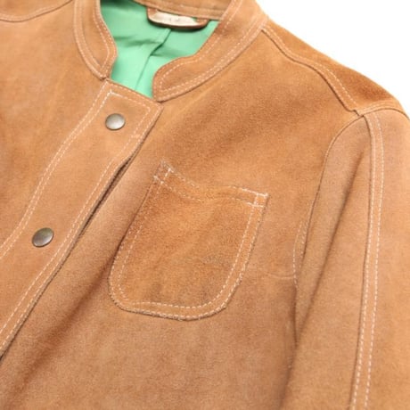 Vintage Suede Leather Jacket MADE IN SWEDEN
