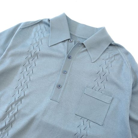 Vintage Knit Polo Shirt
