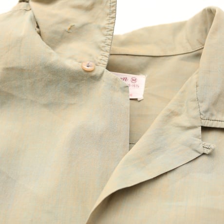 60’s Gayson Cotton Open Collar L/S Shirt