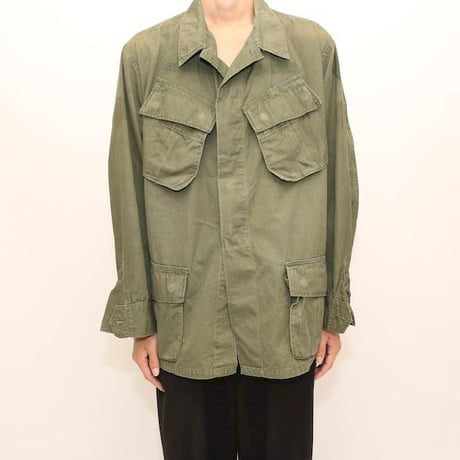 Vintage Military Jungle Fatigue Jacket 4th