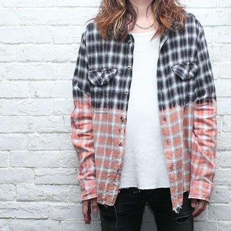 Hard Bleach Flannel L/S Shirt
